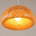 Hanna" wicker pendant lamp