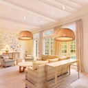 Hanna" wicker pendant lamp