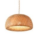Hanna" wicker pendant lamp