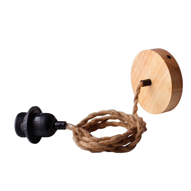 Japanese bamboo pendant lamp "Rise".