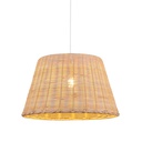 Wicker pendant lamp "Hank".