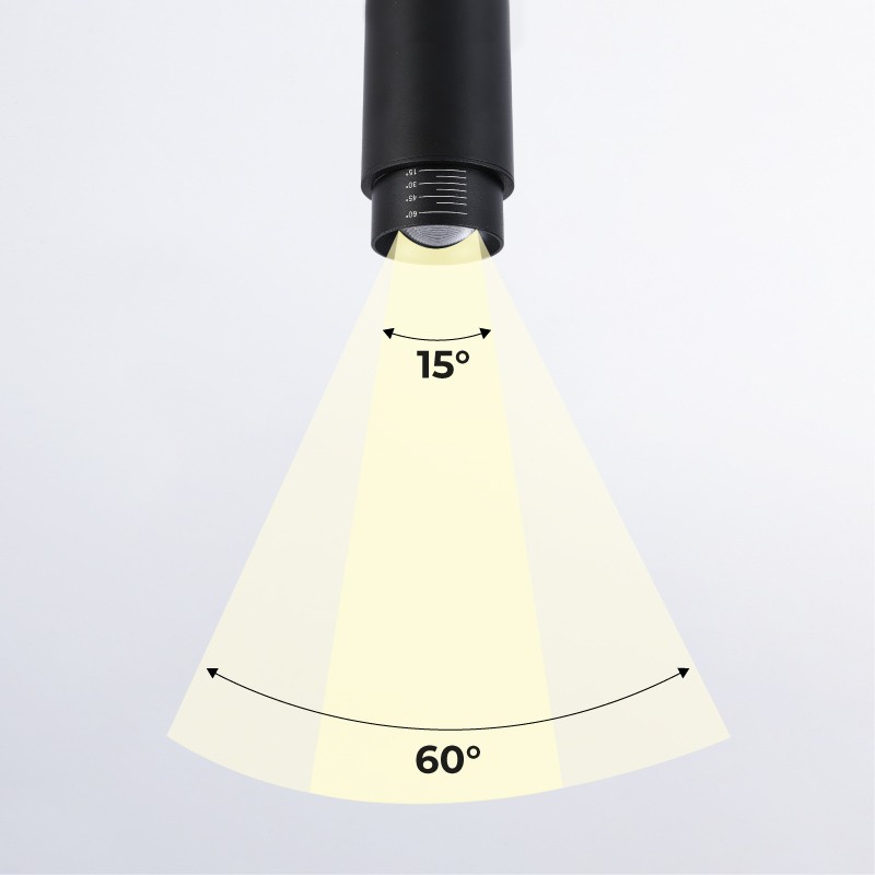 Adjustable LED Ceiling Light 8W - Adjustable Angle - 2800K