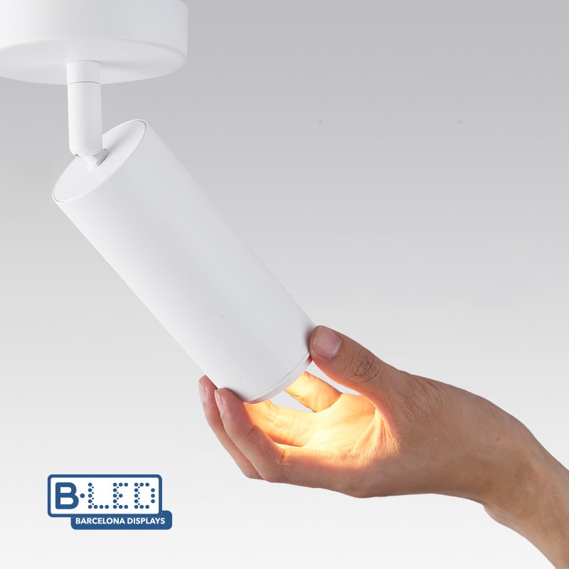 Adjustable LED Ceiling Light 8W - Adjustable Angle - 2800K
