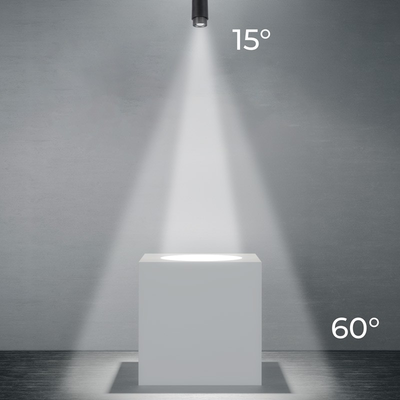 Adjustable LED Ceiling Light 8W - Adjustable Angle - 2800K