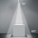 Adjustable LED Ceiling Light 8W - Adjustable Angle - 2800K