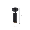 Adjustable LED Ceiling Light 8W - Adjustable Angle - 2800K