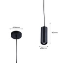 Modern pendant lamp 8W - Adjustable angle - 2800K