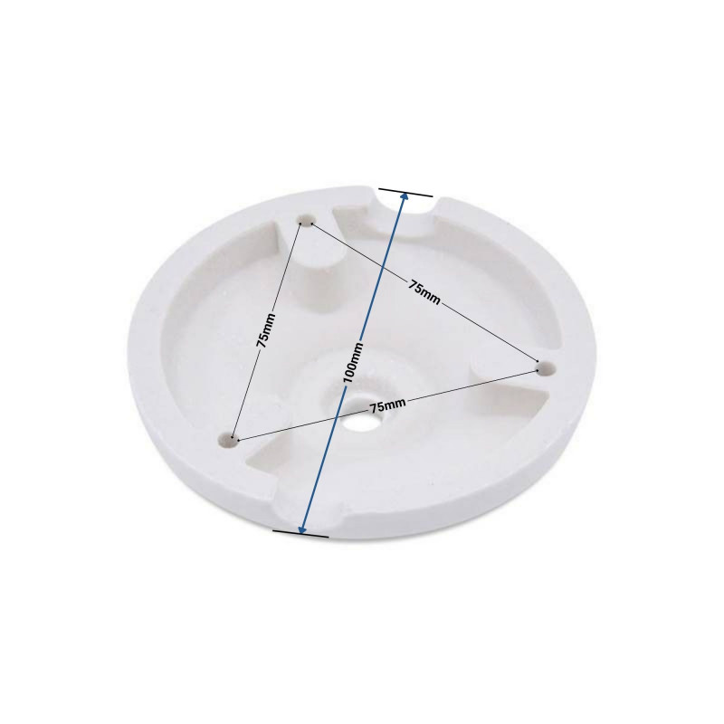 Canopi ceramic ceiling rose