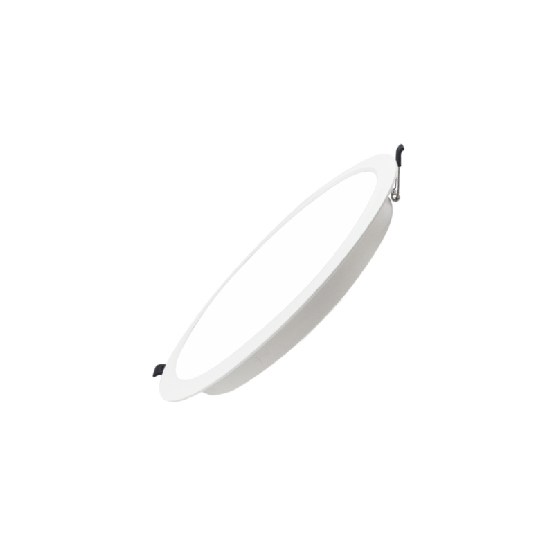 Recessed circular LED downlight 24W cut-off Ø275mm