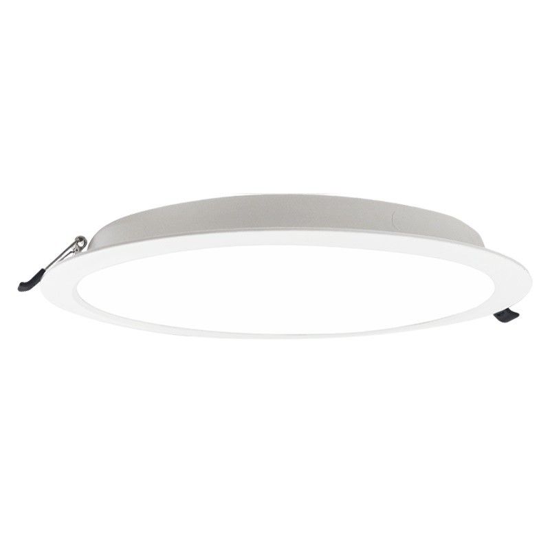 Recessed circular LED downlight 24W cut-off Ø275mm