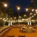 Outdoor light garland kit 10 meters + 10 LED bulbs E27 1W - Warm white