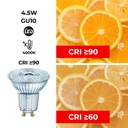 PARATHOM DIM PAR16 PAR16 50 GU10 36° 4.5W 4000K bulb