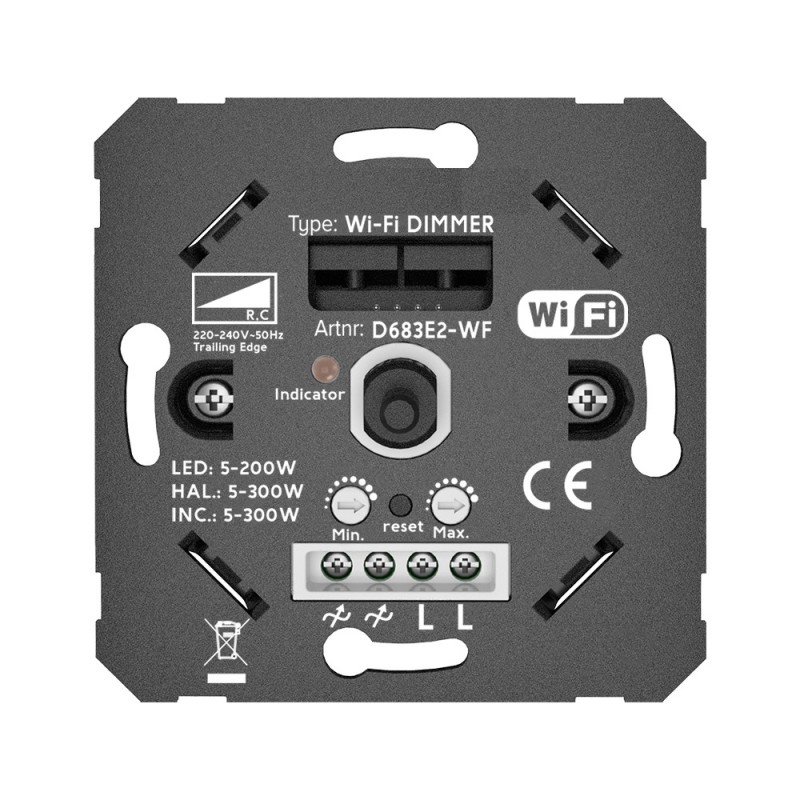 Smart WIFI Dimmer 200W On/Off Function