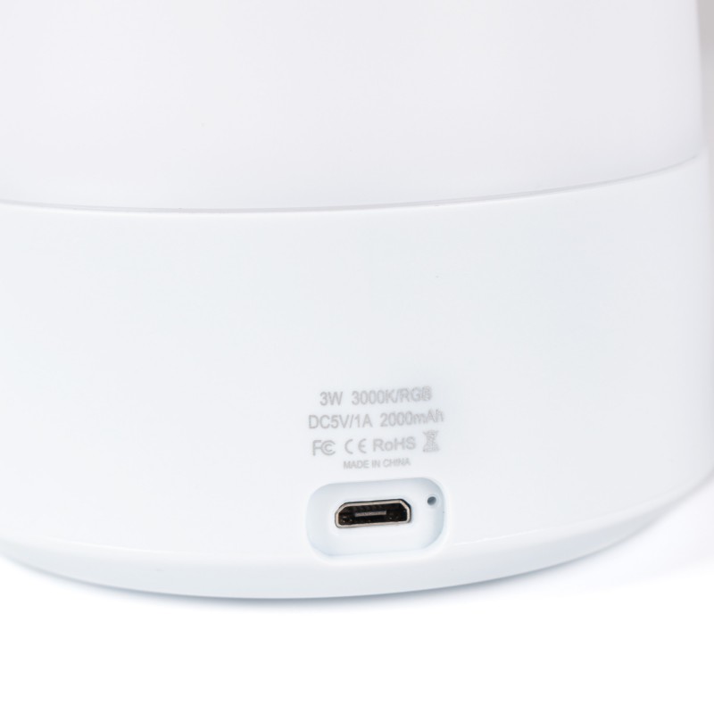Portable LED RGB "Compi" lamp - Tactile - 3W - IP44