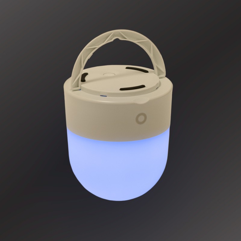Portable LED RGB "Compi" lamp - Tactile - 3W - IP44