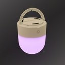 Portable LED RGB "Compi" lamp - Tactile - 3W - IP44