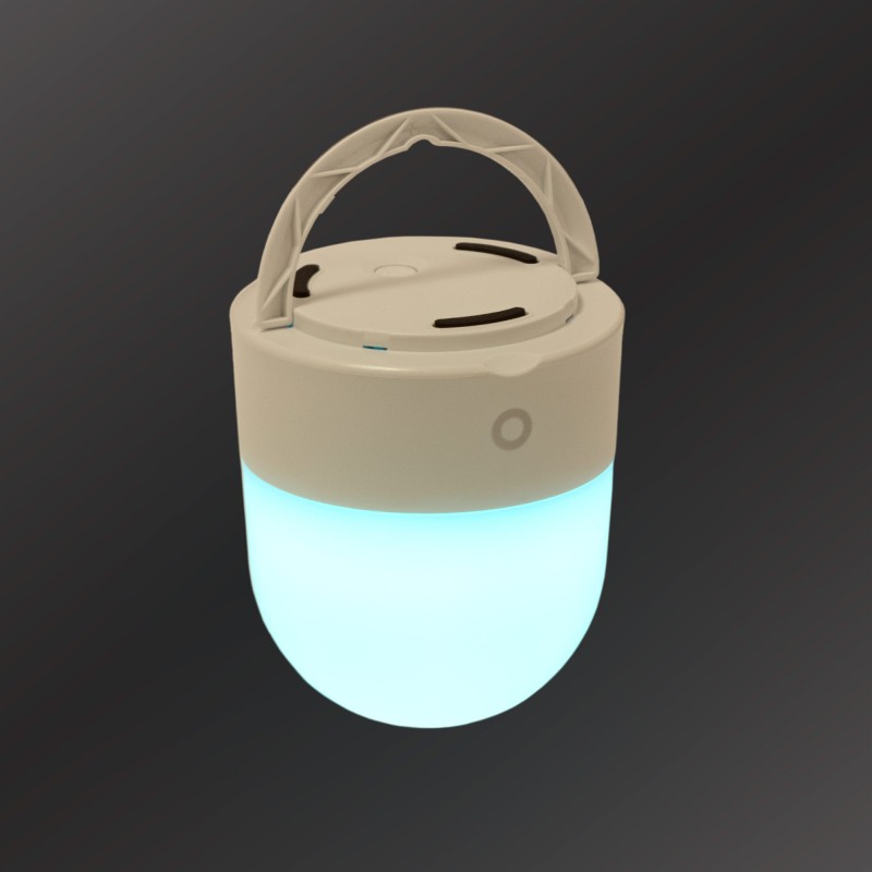 Portable LED RGB "Compi" lamp - Tactile - 3W - IP44