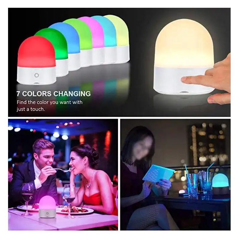 Portable LED RGB "Compi" lamp - Tactile - 3W - IP44