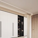 Aluminum profile for LED strip wall washer 66x120mm (2m)