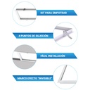 Recessed Frame Kit for LED Panels 120x60