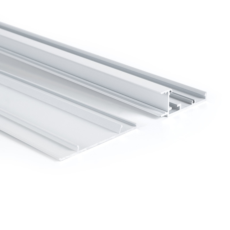 Aluminum profile surface - LED strip ≤ 12mm - 23.5x57.8mm - 2 meters