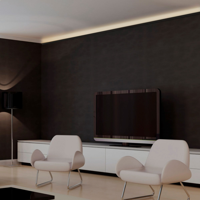 Aluminum profile surface - LED strip ≤ 12mm - 23.5x57.8mm - 2 meters