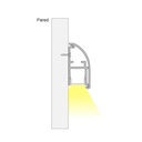 Aluminum profile for LED strip 15.4x32.2mm (2m)