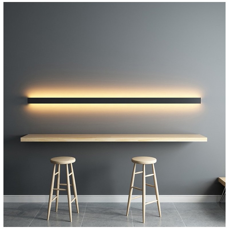 Aluminium double LED strip profile - 23.5x22.6mm - Strip ≤ 12mm - 2 meters