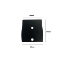 End Cap for aluminum double profile for LED Strip (23.5x22.6mm)
