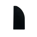 Cover for aluminum profile 15.4 x 32.2 mm