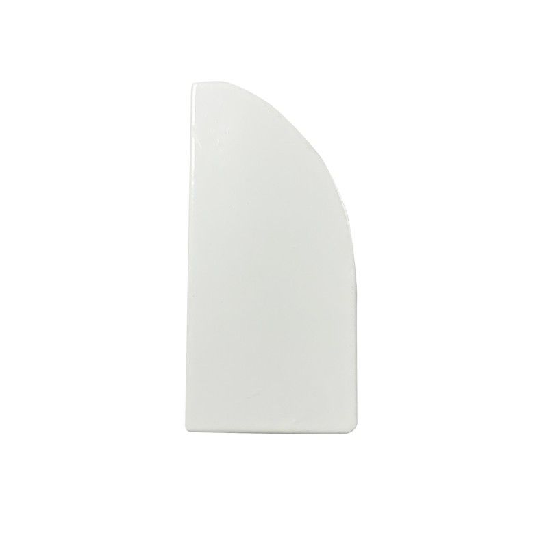 Cover for aluminum profile 15.4 x 32.2 mm