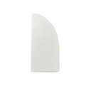 Cover for aluminum profile 15.4 x 32.2 mm
