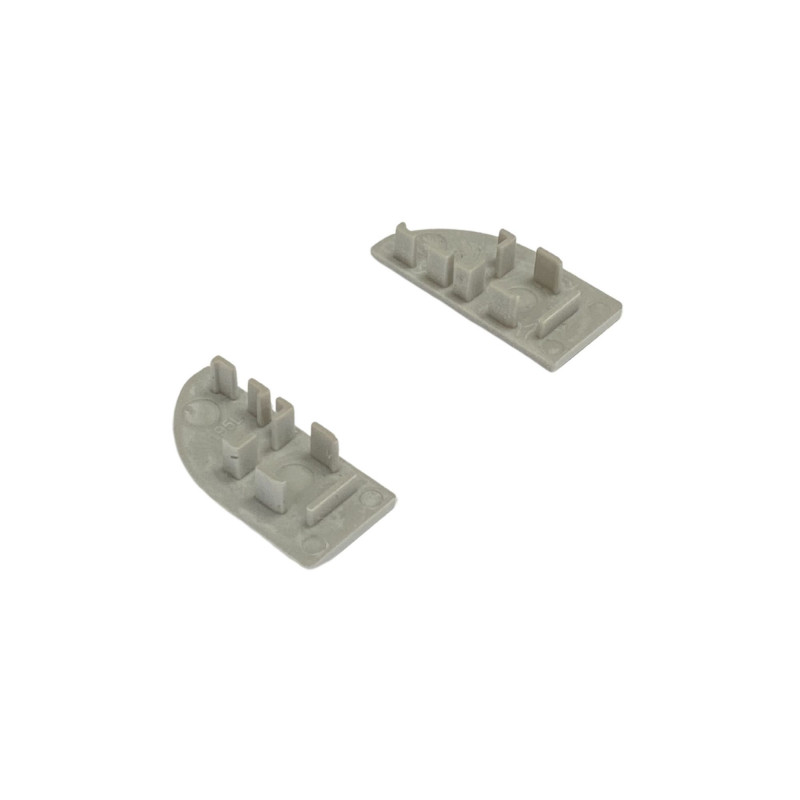 Cover for aluminum profile 15.4 x 32.2 mm