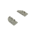 Cover for aluminum profile 15.4 x 32.2 mm