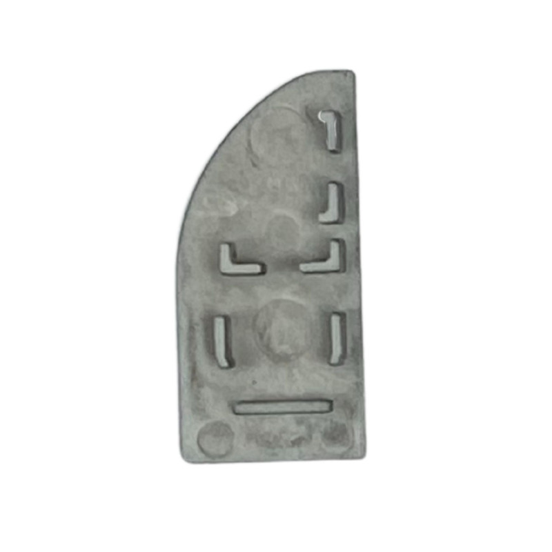 Cover for aluminum profile 15.4 x 32.2 mm