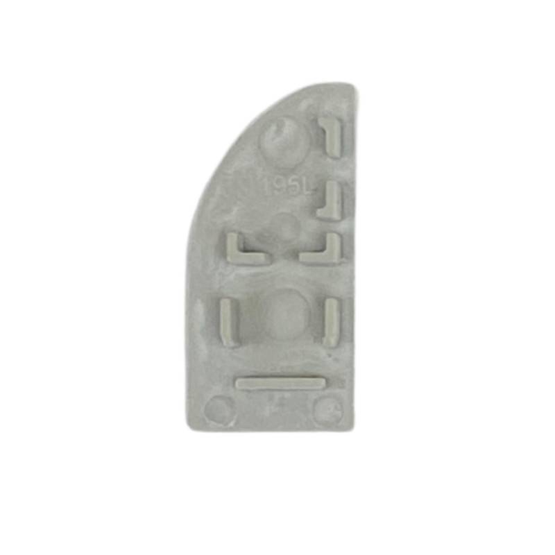 Cover for aluminum profile 15.4 x 32.2 mm