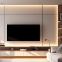 LED strip profile integration / corner trimless - Washer effect - 59 x 72mm - With diffuser - 2 meters