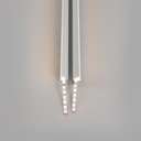 Aluminium corner profile - Double LED strip - 38.7x39mm - 2 meters