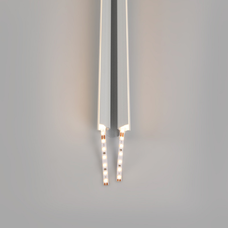 Aluminium corner profile - Double LED strip - 38.7x39mm - 2 meters