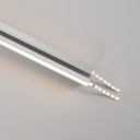 Aluminium corner profile - Double LED strip - 38.7x39mm - 2 meters