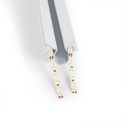 Aluminium corner profile - Double LED strip - 38.7x39mm - 2 meters