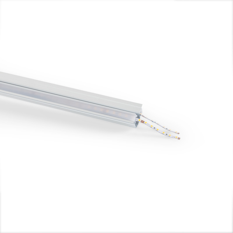 Aluminium corner profile - Double LED strip - 38.7x39mm - 2 meters