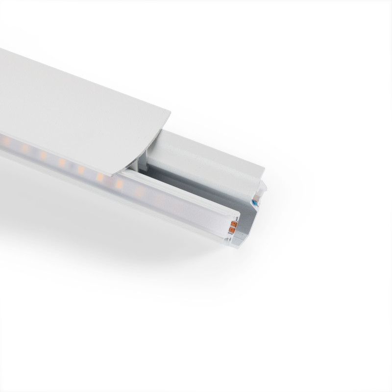 Aluminium corner profile - Double LED strip - 38.7x39mm - 2 meters