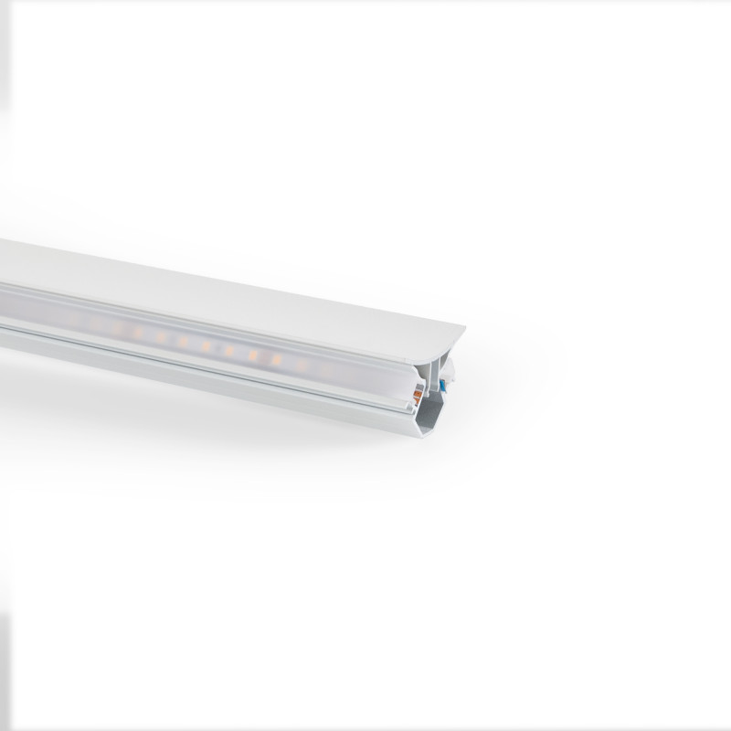 Aluminium corner profile - Double LED strip - 38.7x39mm - 2 meters