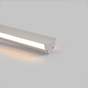 Aluminium corner profile - Double LED strip - 38.7x39mm - 2 meters