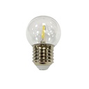 Decorative LED filament bulb 1W E27