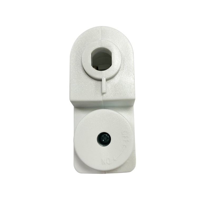 Single-phase rail adapter connector for luminaires