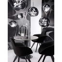 Abril" design crystal pendant lamp - Ø 32cm