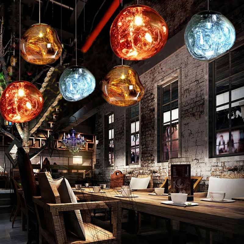 Abril" design crystal pendant lamp - Ø 32cm