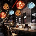 Abril" design crystal pendant lamp - Ø 32cm
